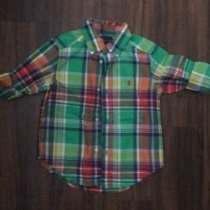 Boys button down shirt